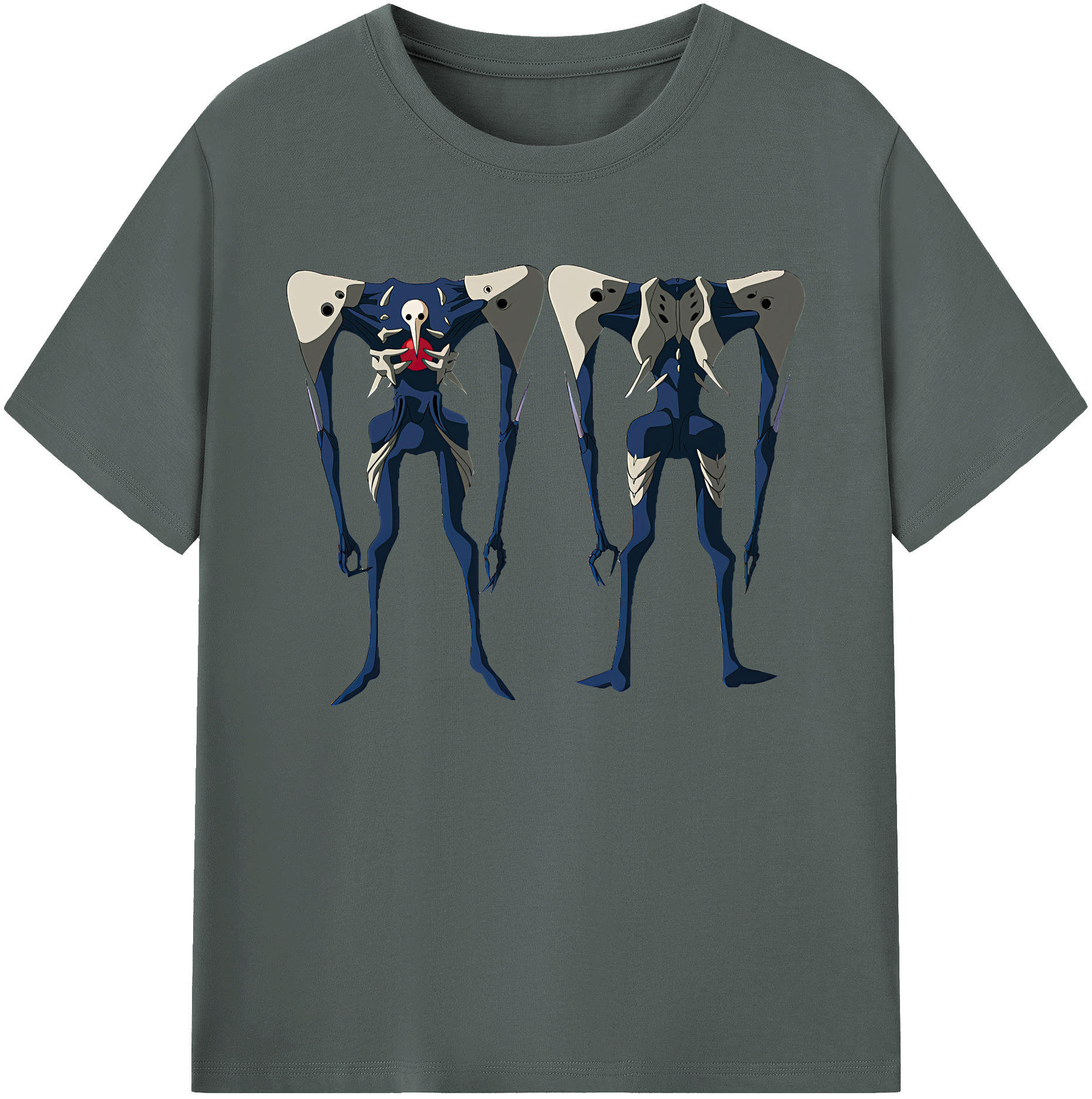 （画像用） EVA 新世紀エヴァンゲリオン 綿100％ メンズ半袖Tシャツ｜肌触りやわらか＆通気性